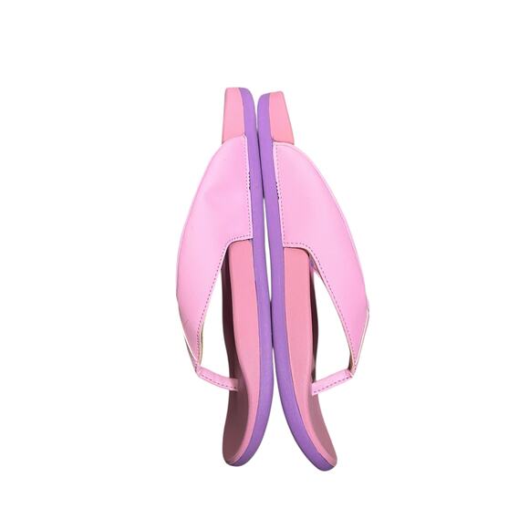 Adidas Womens Adilette Comfort Flip-Flops Slides Pink Purple Size 10 - Picture 3 of 6